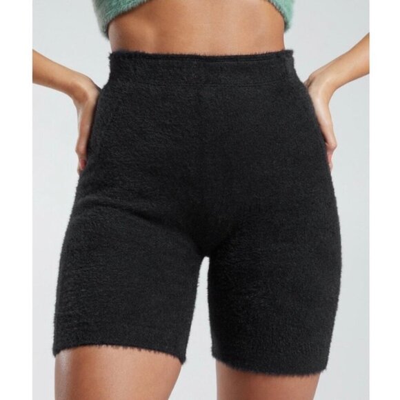 Whitney Simmons x Gymshark Eyelash Knit Shorts Loungewear Athletic Workout Small - Picture 1 of 8